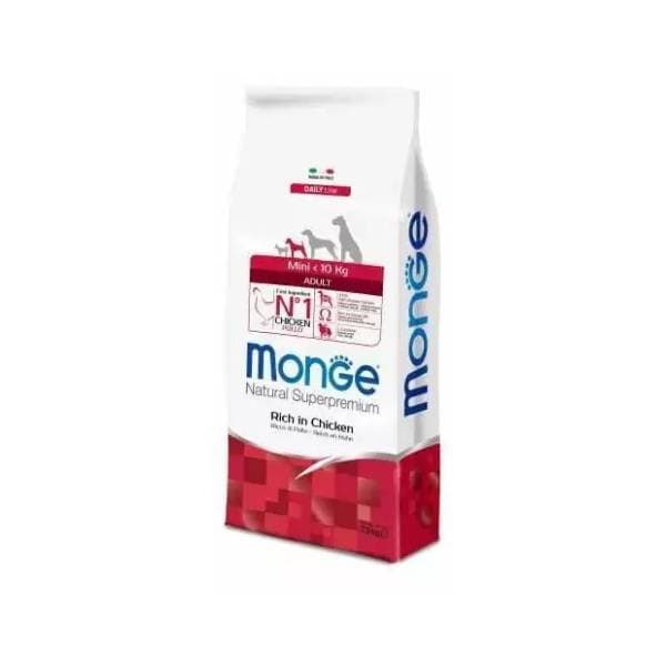 MONGE Mini adult hrana za pse piletina 7,5kg 0