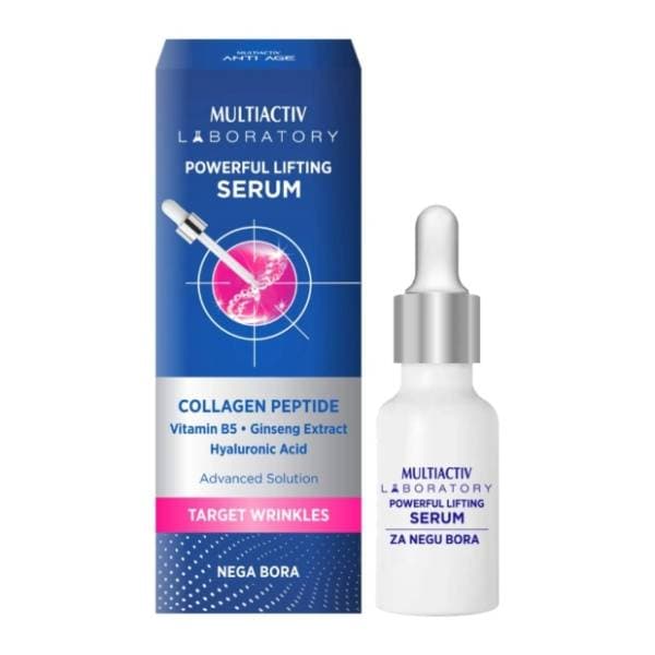 MULTIACTIV Collagen peptide anti age serum za lice 20ml 0