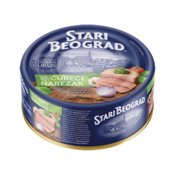 Narezak STARI BEOGRAD ćureći 400g 0