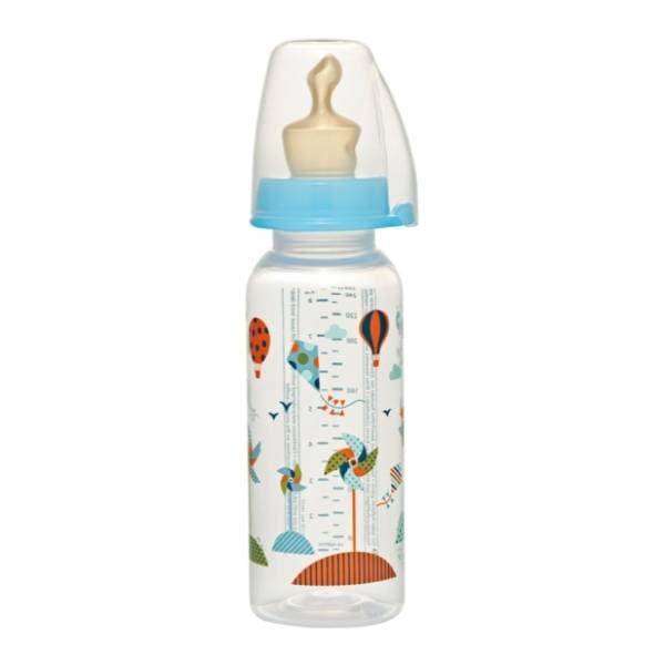 NIP Family Boy flašica 250ml plava i kaučuk cucla (6m+) 1