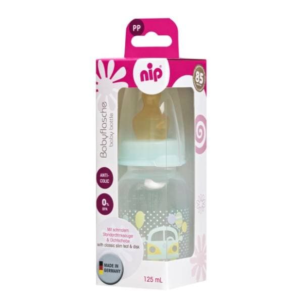 NIP Family flašica 1250ml i kaučuk cucla (0-6m) 0