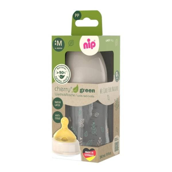 NIP flašica Green 240ml bež 0
