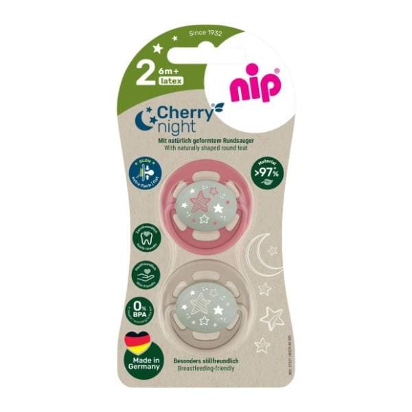 NIP Višnjica laža od kaučuka noćna (6m+) 2kom 1