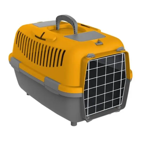 PETMAX Lux 3 transporter metalna vrata orange 0