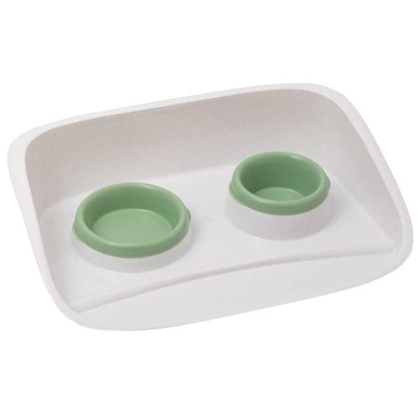 PETMAX Stella set dve činije 0,25+0,3l zeleni 0