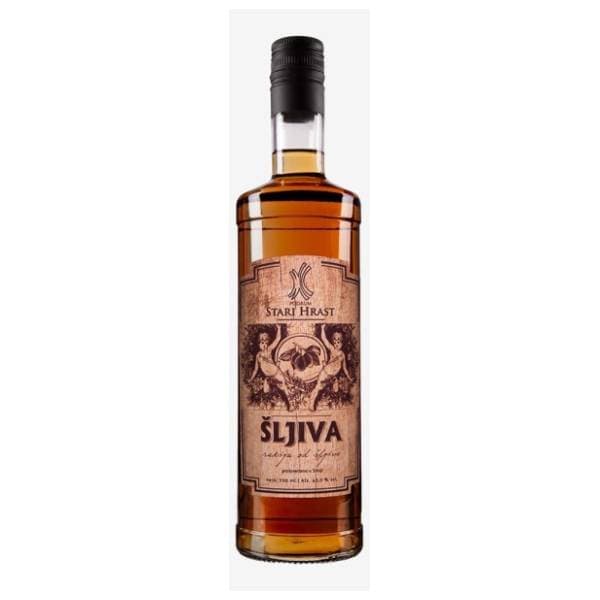 Rakija STARI HRAST šljiva 0,7l 0