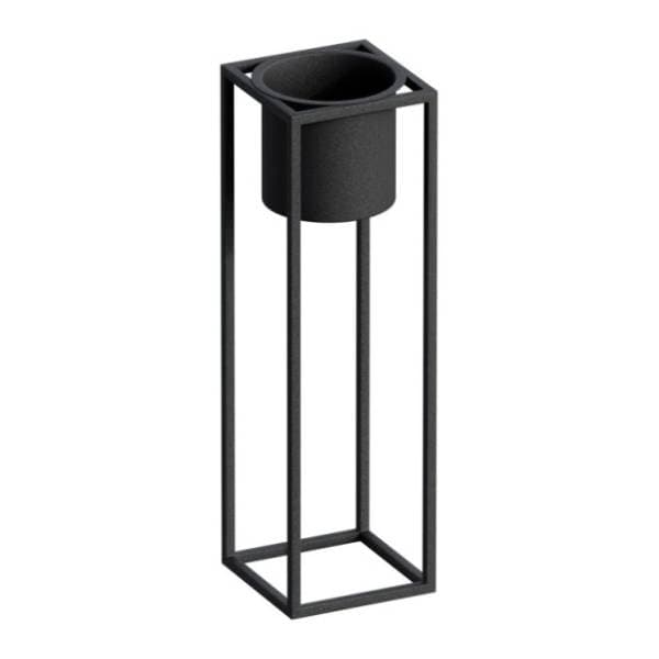 Saksija WALLXPERT Decorative pot 15x50cm crna 0