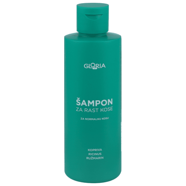 Šampon GLORIA za rast i normalnu kosu 200ml 0