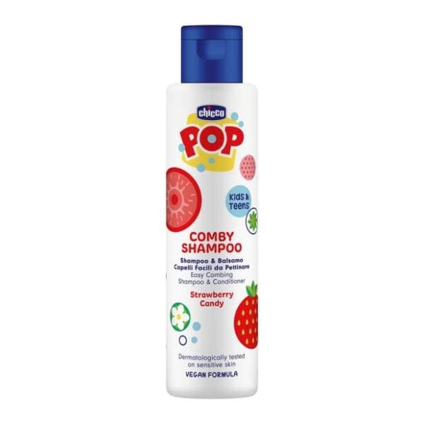 Šampon i regenerator CHICCO Pop 2u1 jagoda 250ml 0