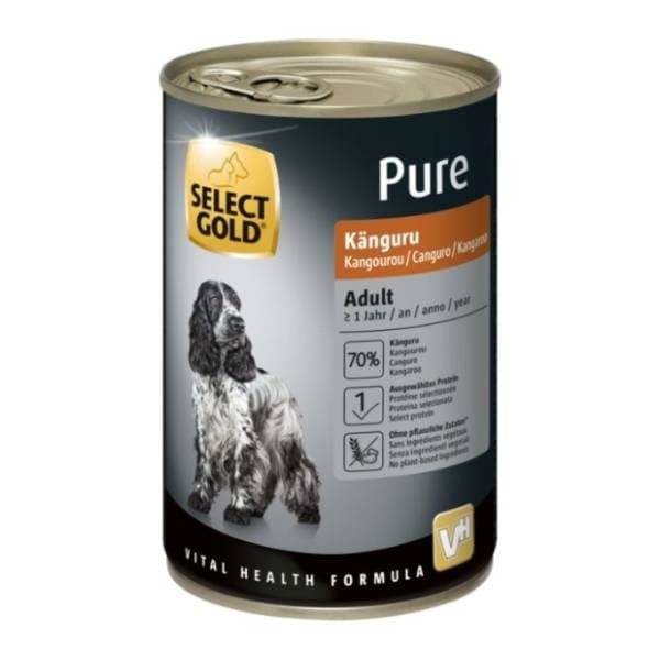 SELECT GOLD Pure adult hrana za pse kengur 400g 0