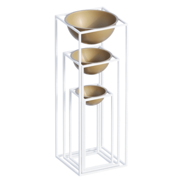Set saksija WALLXPERT Decorative pot zlatni 0