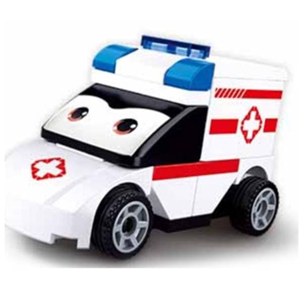 SLUBAN kocke Ambulantno vozilo 41kom 0