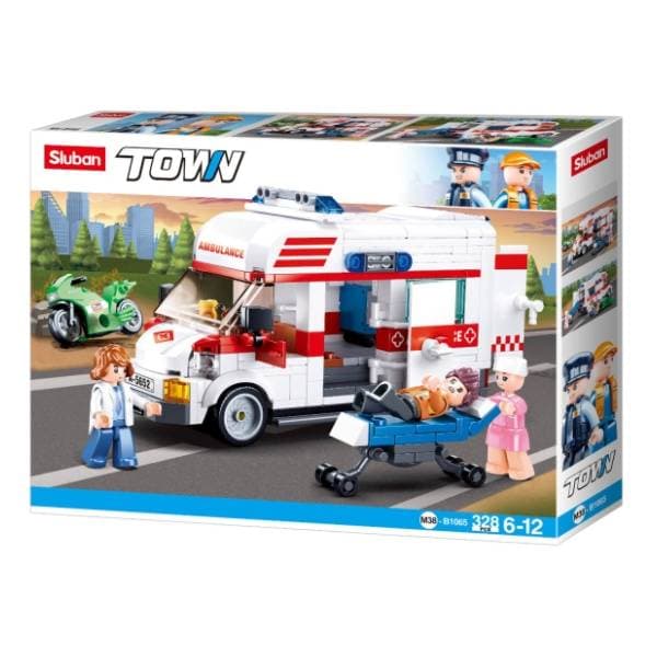 SLUBAN kocke Ambulantno vozilo sa figurama 0