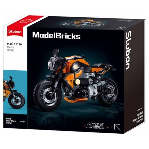 SLUBAN kocke Motor narandžasti 0
