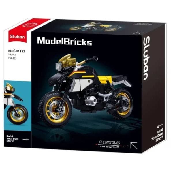 SLUBAN kocke Motor žuto-crni 0