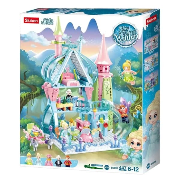 SLUBAN kocke Snežna bajka zamak 0