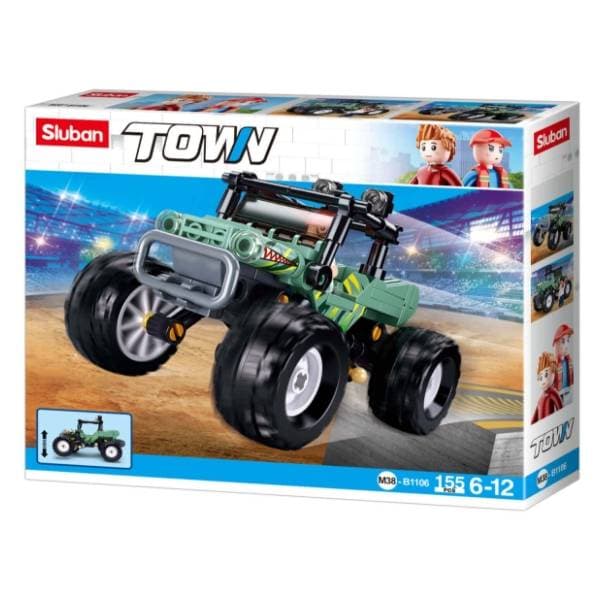 SLUBAN kocke vozilo Off road mint 0