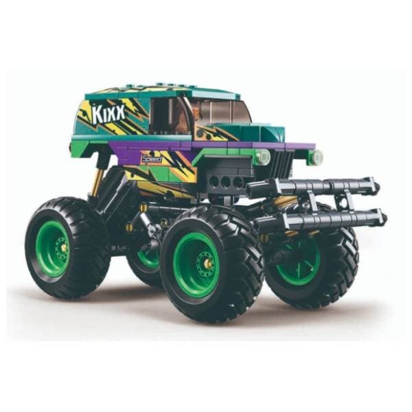 SLUBAN kocke vozilo Off road zeleni 1