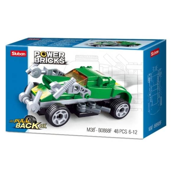 SLUBAN kocke Zeleni automobil 0