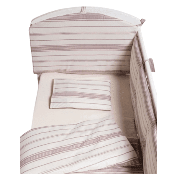 STEFAN posteljina sa ogradicom za bebe Vintage 5 60 x 120 cm 1