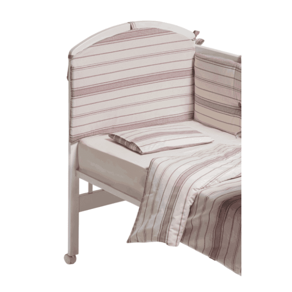 STEFAN posteljina sa ogradicom za bebe Vintage 5 60 x 120 cm 0