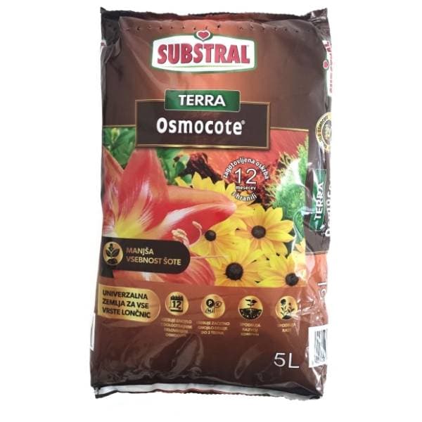 SUBSTRAL Terra osmocote zemlja za cveće 5l 0