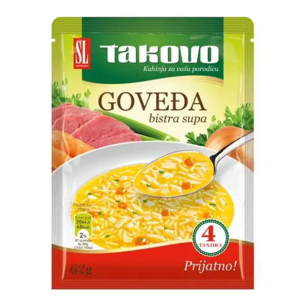 Supa TAKOVO goveđa 62g 0