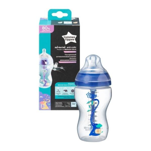 TOMMEE TIPPEE flašica Sentinel Advance 340ml plava 0