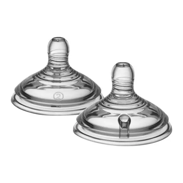 TOMMEE TIPPEE silikonska cucla (3m+) 2kom 0