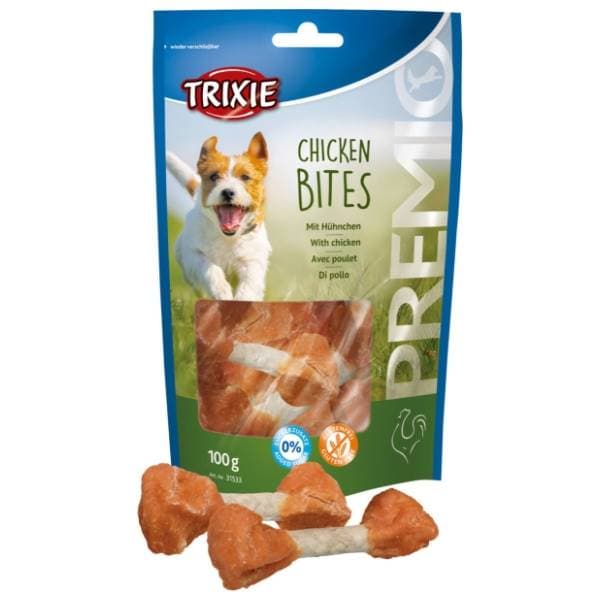 TRIXIE Chicken bites poslastica za pse pileći komadi 100g 0