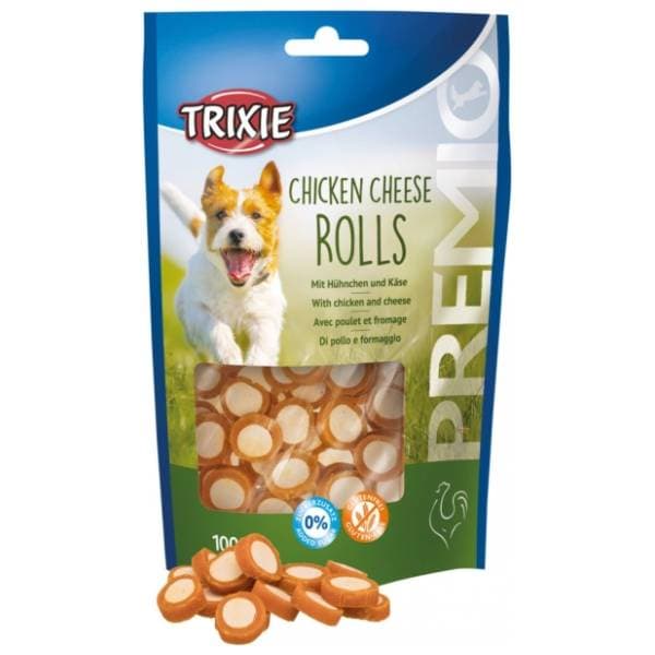 TRIXIE Premio rolnice sa piletinom i sirom za pse 100g 0
