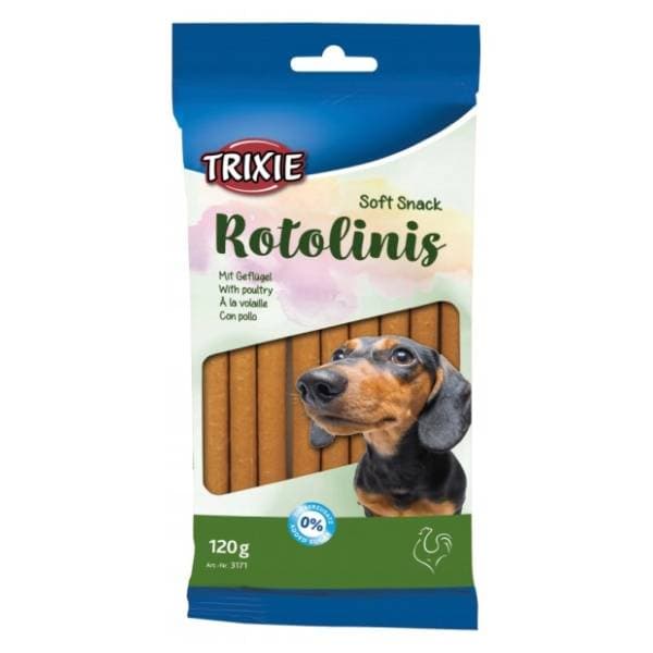 TRIXIE Rotolinis poslastica za pse piletina 120g 0