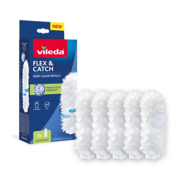 VILEDA Flex and catch zamenska glava za praško 5kom 0