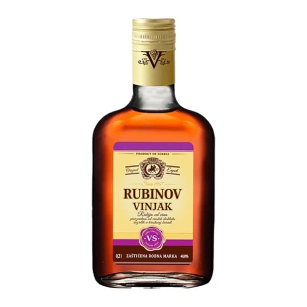 Vinjak RUBIN 40% 0,2l 0