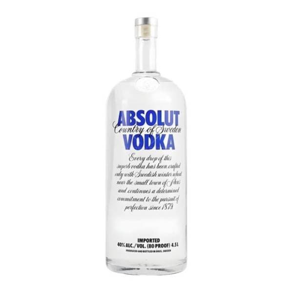 Vodka ABSOLUT 4,5l 0
