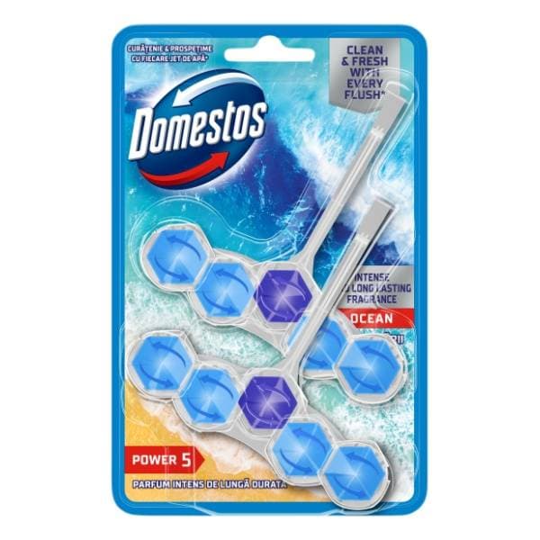 WC osveživač DOMESTOS power 5 ocean 2x55g 0