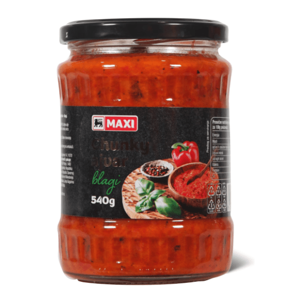 Ajvar MAXI Chunky blagi 540g 0