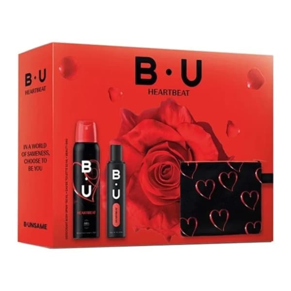 B.U. set Heartbeat (dezodorans, toaletna voda i neseser) 0