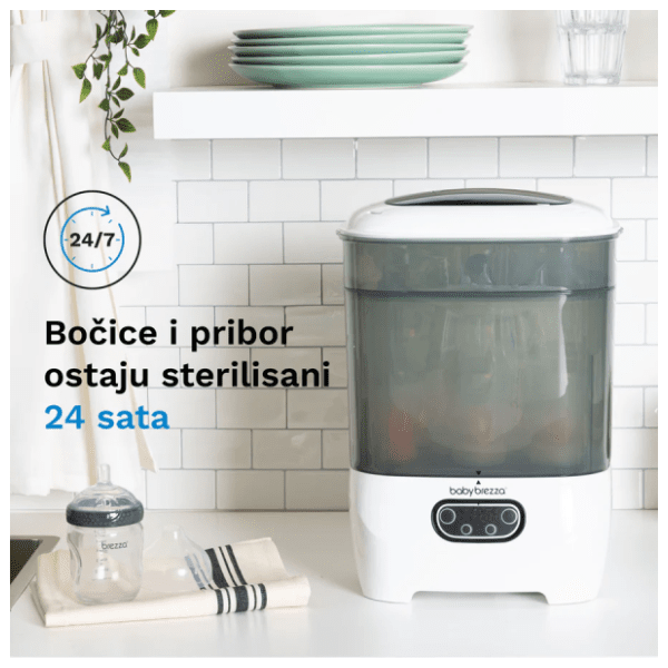 BABY BREZZA Sterilizator i sušač flašica Advanced 1