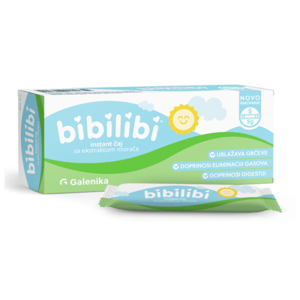 BIBILIBI instant čaj protiv grčeva 5x5g 0