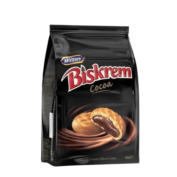 Biskvit MC VITIES kakao fil 160g 0