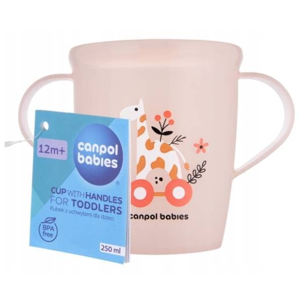 CANPOL BABIES šolja sa drškama 250ml 0