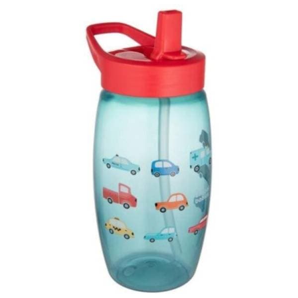 CANPOL BABIES šolja sa savitljivim kljunom Cars 400ml plava 1