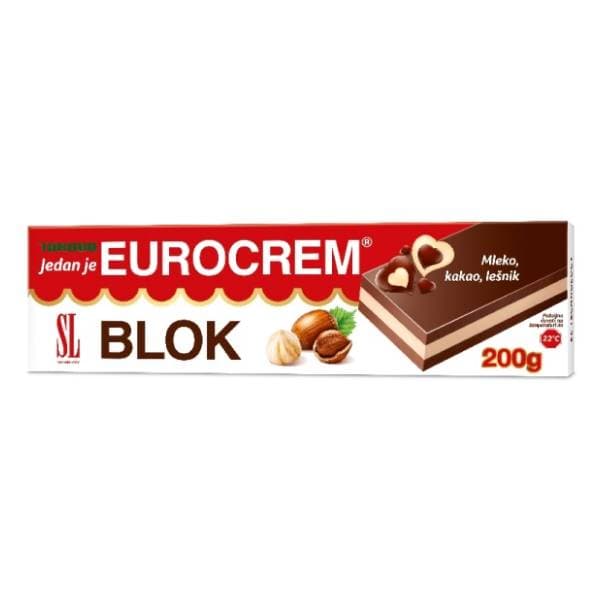 Čokolada SWISSLION Eurocrem blok 200g 0