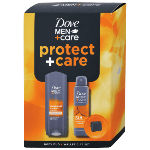 DOVE Men set Sandalwood (gel za tuširanje, dezodorans i novčanik) 0