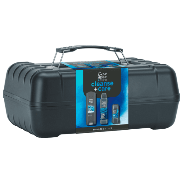 DOVE Men Toolbox set (dezodorans, gel za tuširanje i stik) 0