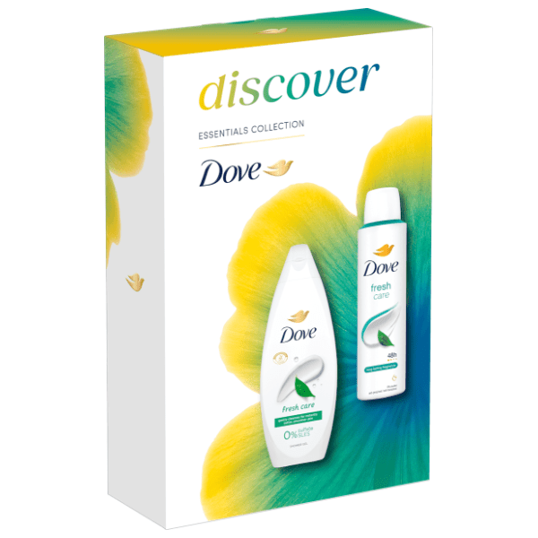 DOVE set Discover fresh (gel za tuširanje i dezodorans) 0