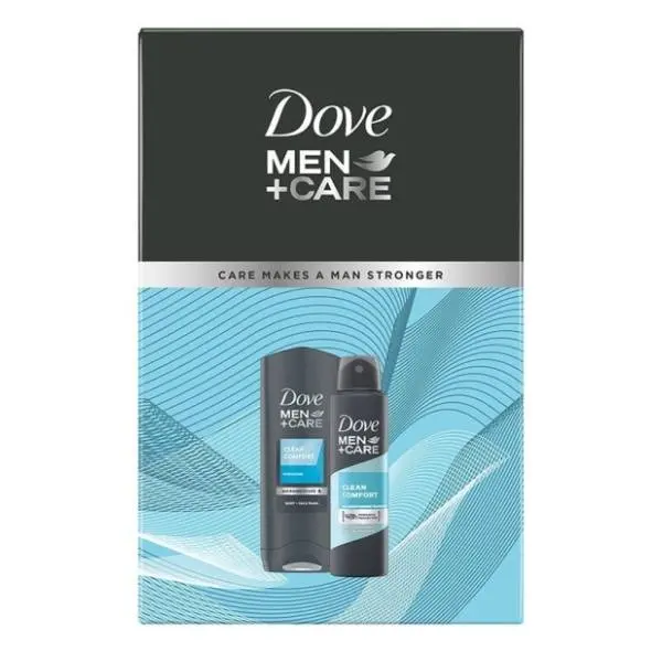 DOVE Men set clean comfort (gel za tuširanje i dezodorans) 0