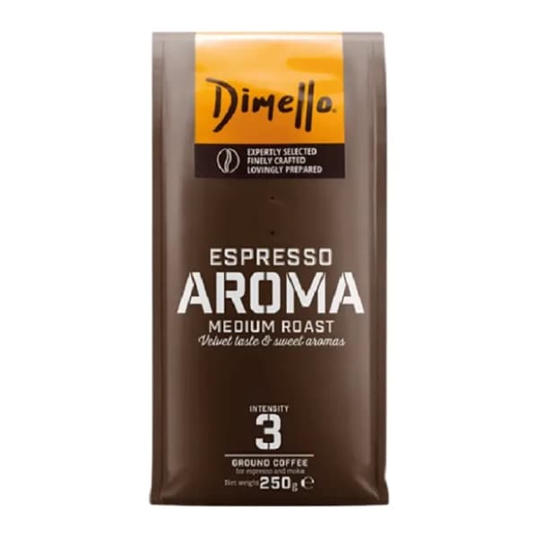 Espresso kafa DIMELLO Aroma mlevena 250g 0