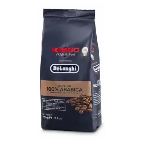 Espresso kafa KIMBO DeLonghi Arabica u zrnu 250g 0